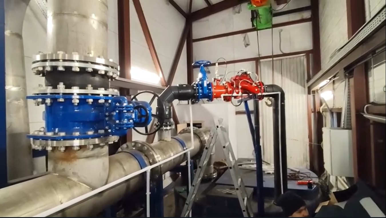 Защита от гидроудара КНС (Канализационной насосной станции)